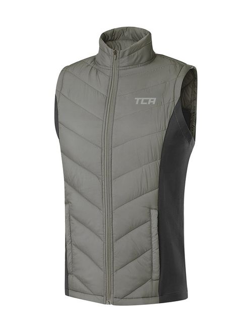 TCA Men's Excel Runner Thermal Lightweight Running Gilet/Bodywarmer with Zip Pockets