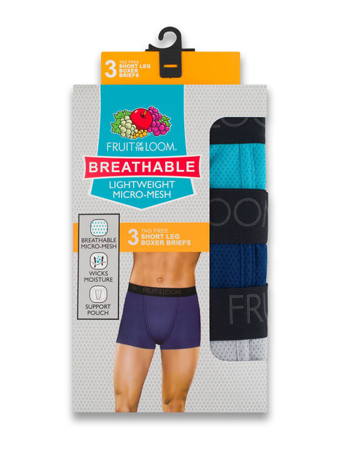 Fruit of the Loom® Premium Men's 4pk Breathable Micro-mesh Briefs