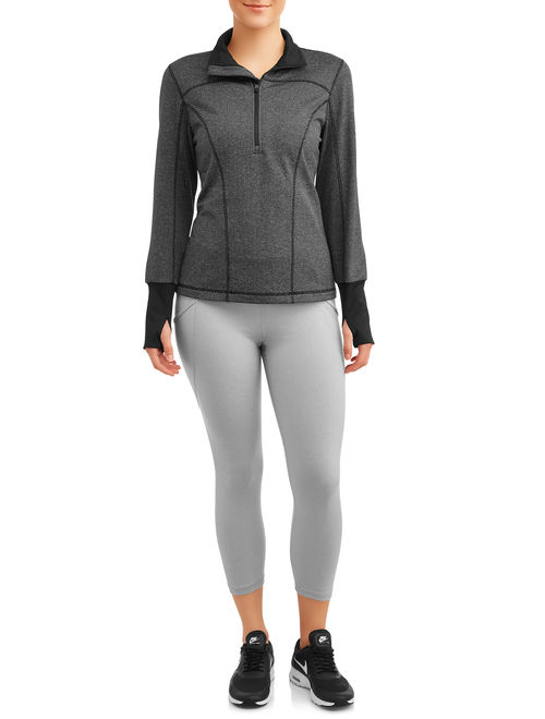 athletic works women's active full zip jacket