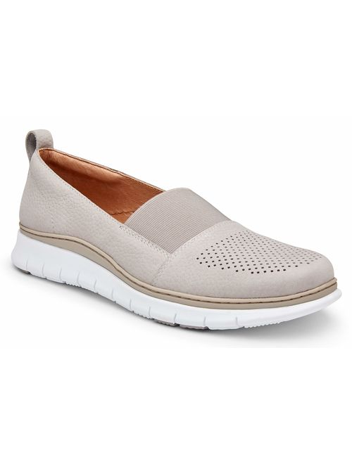 Vionic Women's Fresh Roxan Leisure Travel Shoes - Ladies Slip on Walking Shoe with Concealed Orthotic Arch Support