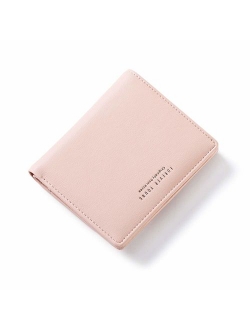 AnnabelZ Women Wallets Small Bifold Leather Pocket Wallet Ladies Mini Short Purse