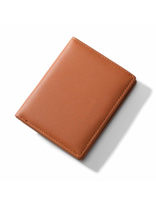 AnnabelZ Women Wallets Small Bifold Leather Pocket Wallet Ladies Mini Short Purse