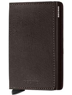 Secrid Men Slim Wallet Genuine Leather RFID Card Case Max 12 Cards