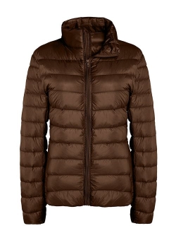 ZSHOW Women's Lightweight Packable Down Jacket Outwear Puffer Down Coats