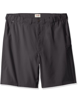 Authentics Big and Tall Side Elastic Utility Short