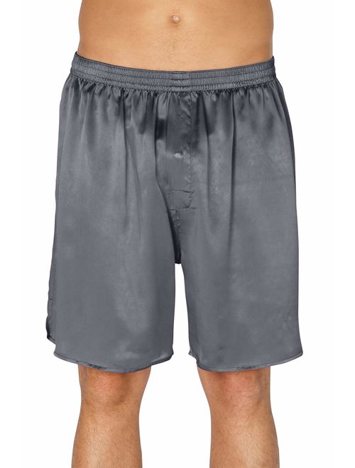 INTIMO Men's Classic Silk Boxers