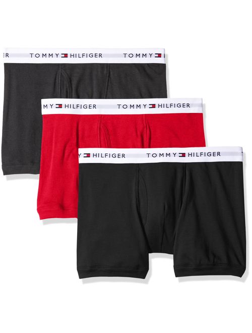 Tommy Hilfiger Men's Underwear 3 Pack Cotton Classics Trunks