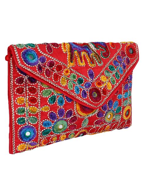 Rajasthani jaipuriart Sling Bag Foldover Clutch Purse