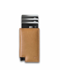 Ekster Parliament - Slim Leather Wallet With Tracker RFID Blocking - Quick Card Access