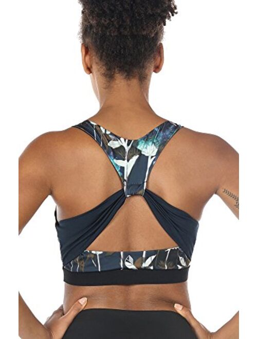 icyzone Workout Sports Bras for Women - Fitness Athletic Exercise Running Bra Yoga Tops