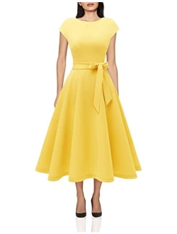 DRESSTELLS Cocktail Dresses, Modest Wedding Guest Dress, Homecoming & Prom