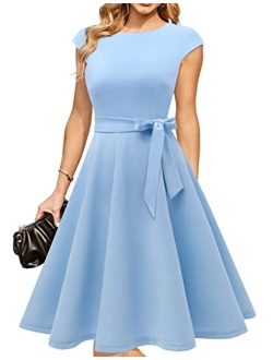 DRESSTELLS Cocktail Dresses, Modest Wedding Guest Dress, Homecoming & Prom