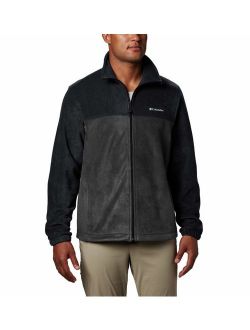 Men's Steens Mountain Full Zip 2.0, Soft Fleece with Classic Fit, Black/Grill, X-Large
