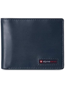 RFID Connor Passcase Bifold Wallet For Men Leather