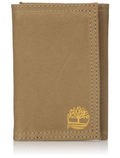 Timberland Men's Trifold Nylon Wallet