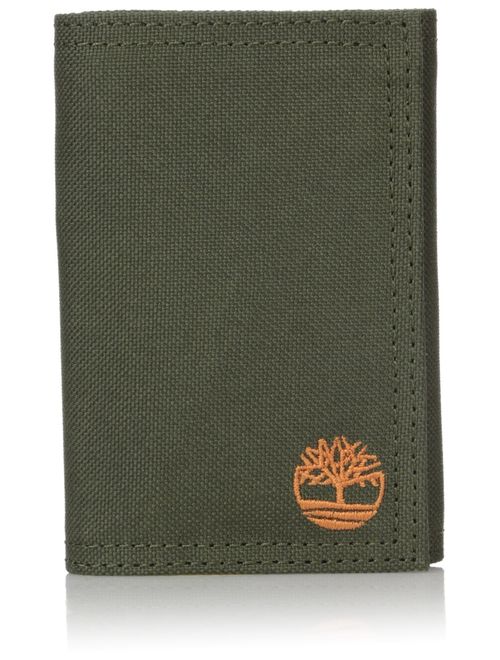 Timberland Men's Trifold Nylon Wallet