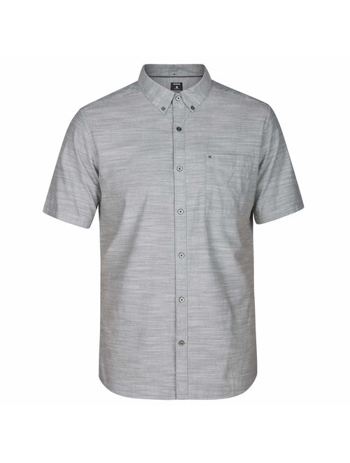 Hurley Men's One & Only Textured Short Sleeve Shirts