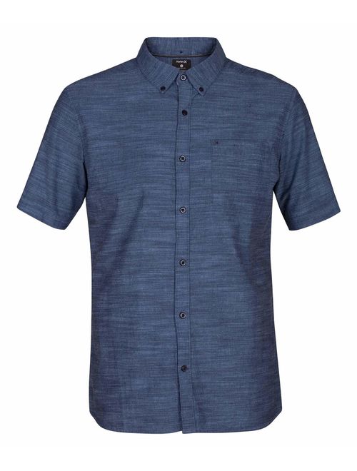 Hurley Men's One & Only Textured Short Sleeve Shirts