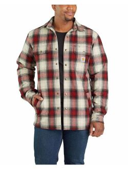 carhartt flannel jacket men