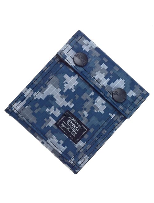 JEMINAL Men's Camo Printed Bifold Wallet Teens Boys Wallets for Kids