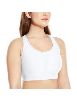 Women's Plus-Size Vented Compression Sports Bra