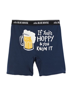 Little Blue House by Hatley Men's Joke Boxers