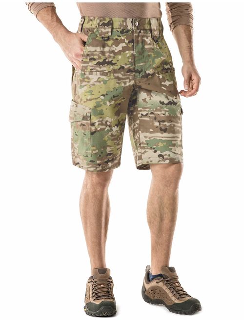 CQR Men's Urban Tactical Lightweight Utiliy EDC Cargo Classic Uniform Shorts