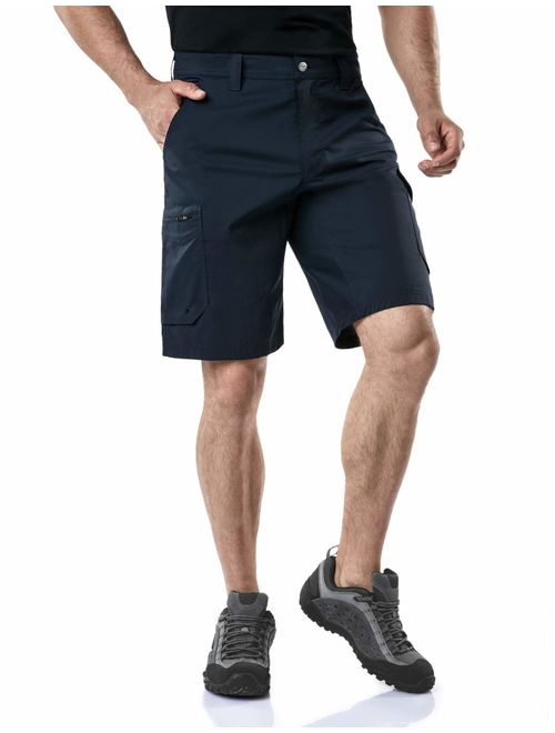 CQR Men's Urban Tactical Lightweight Utiliy EDC Cargo Classic Uniform Shorts