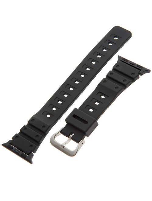 Gilden for Apple 38mm/40mm Extra-Long Black Waterproof Polyurethane Watch Band 017270-SMART