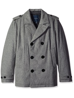 Men's Double Breasted Wool Peacoat