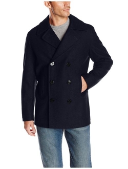 Men's Double Breasted Wool Peacoat