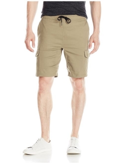 Brooklyn Athletics Men's Cargo Shorts Slim Fit Multi Pocket