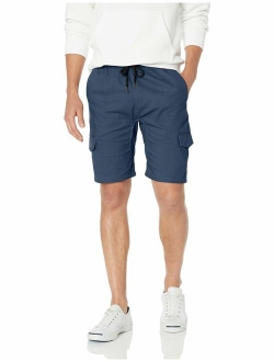 Brooklyn Athletics Men's Cargo Shorts Slim Fit Multi Pocket