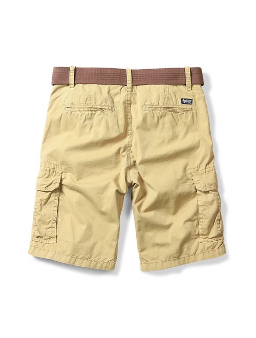 OCHENTA Men's Lightweight Multi Pocket Casual Cargo Shorts