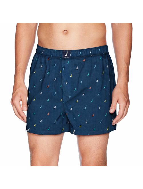 Nautica Men's Classic Cotton Woven Boxer