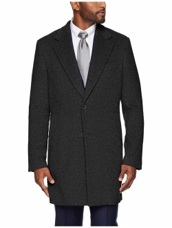 Amazon Brand - BUTTONED DOWN Men's Italian Wool Cashmere Overcoat