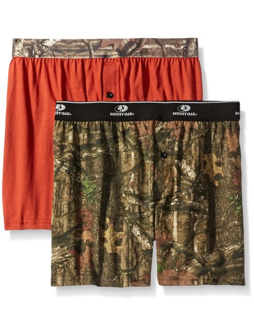 Mossy Oak Men's 2 Pack Knit Boxers