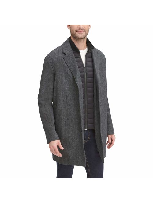 Dockers Men's The Henry Wool Blend Top Coat