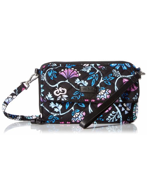 Vera Bradley Women's Signature Cotton RFID All in One Crossbody Wristlet