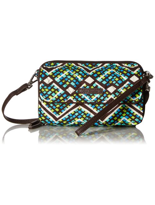 Vera Bradley Women's Signature Cotton RFID All in One Crossbody Wristlet