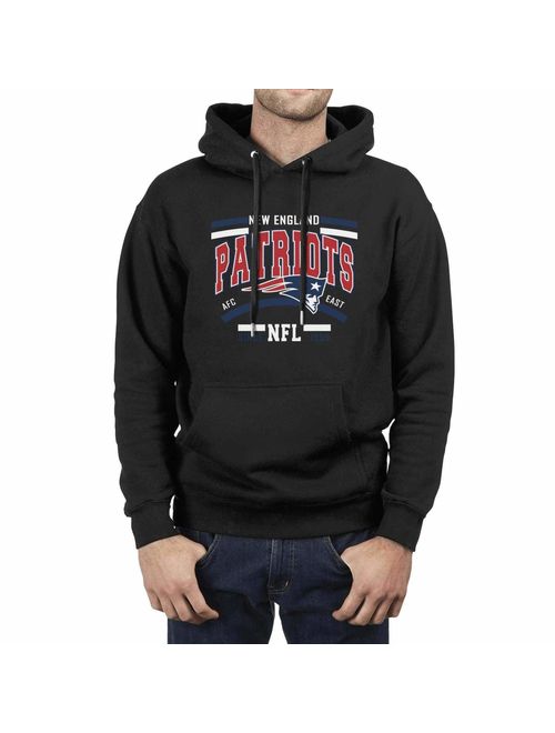 Mens Athletic Patriots Embroidery Cotton Sweatshirt Pullover Hoodie