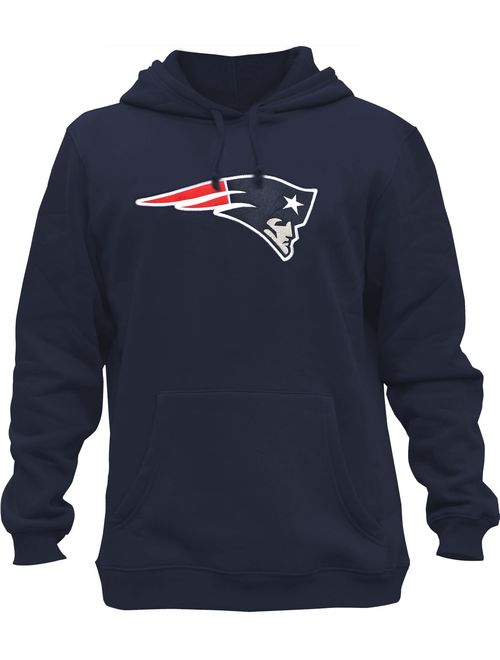 Mens Athletic Patriots Embroidery Cotton Sweatshirt Pullover Hoodie