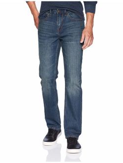 UNIONBAY Men's Stretch Straight Leg Denim Jean