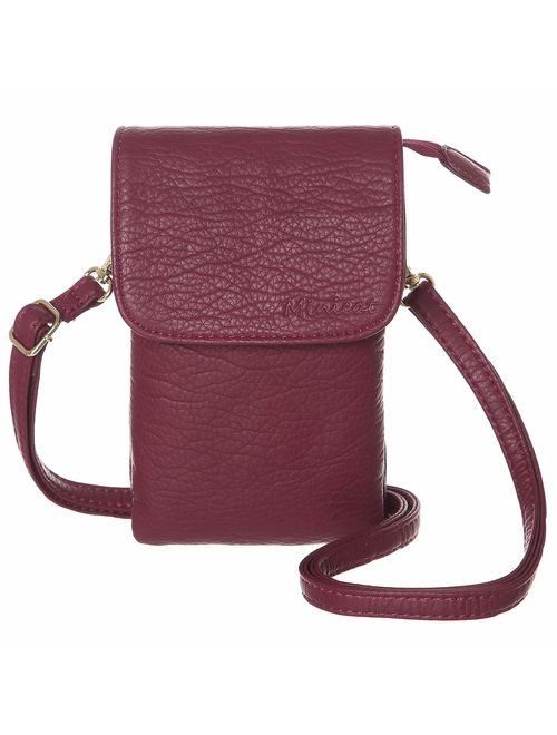 MINICAT Roomy Pockets Series Small Crossbody Bags Cell Phone Purse Wallet for Women