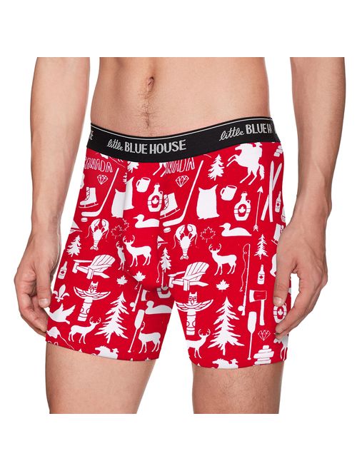 Little Blue House By Hatley Men's Printed Boxers