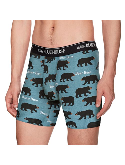 Little Blue House By Hatley Men's Printed Boxers