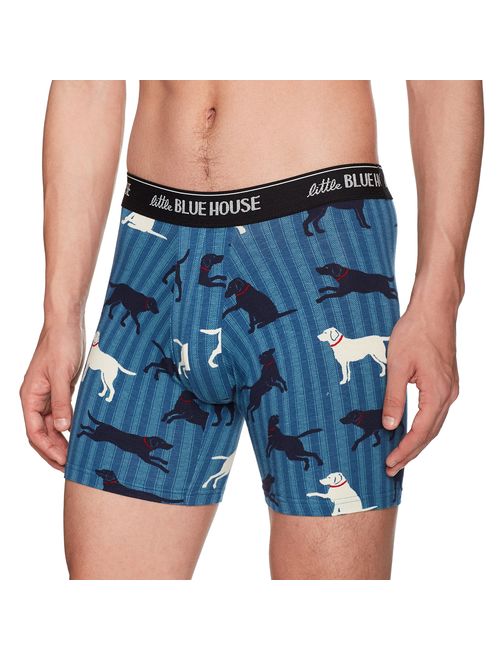 Little Blue House By Hatley Men's Printed Boxers