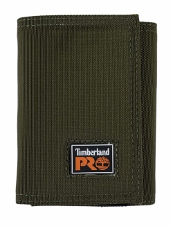 PRO Men's Cordura Nylon RFID Trifold Wallet with ID Window