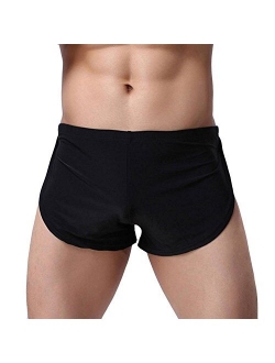 Banana Bucket Men's Split Side Sexy Breathable Boxer Underwear