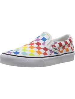Unisex Slip On Rainbow Chex Skate Shoe Sneaker